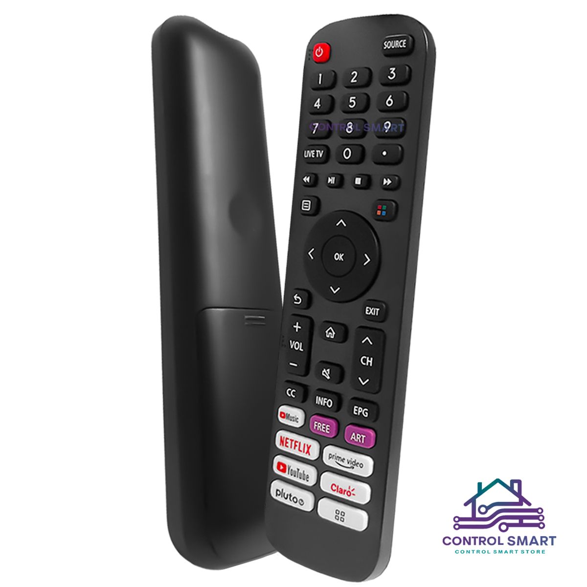 GENERICO - Control Remoto Para  Hisense Smart Tv