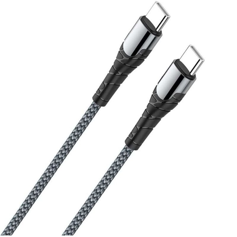 LDNIO - Cable Ldnio LC102 de carga Rápida USB-C a USB-C 2 m 65w
