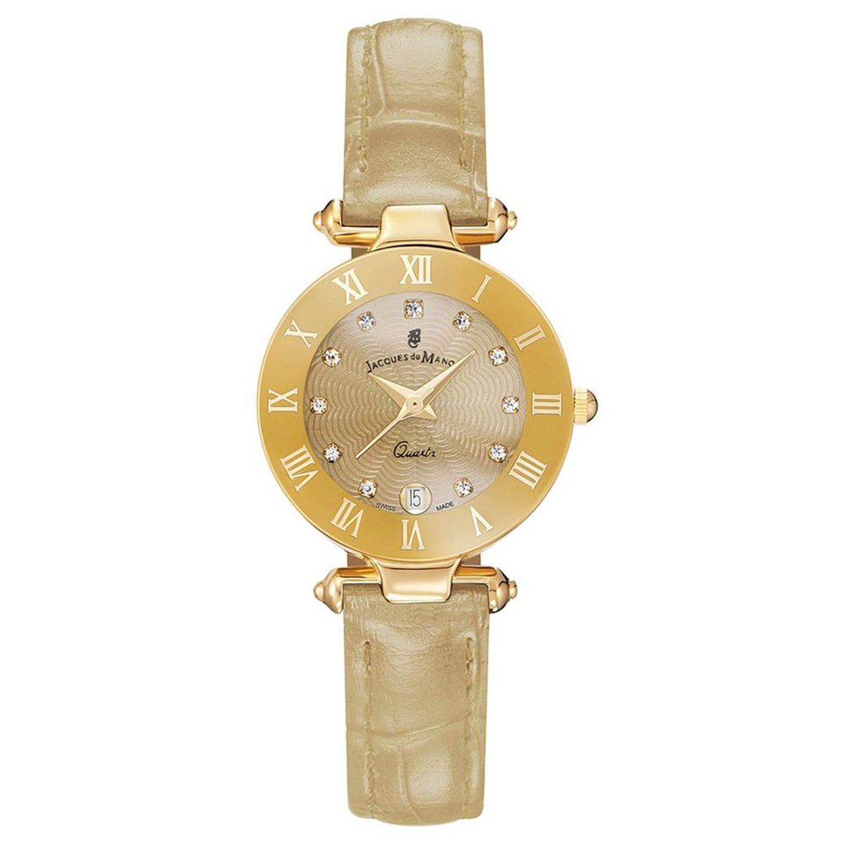 JACQUES DU MANOIR - Jacques du Manoir - Reloj RC92 Coupole Fashion hecho en Suiza - Mujer
