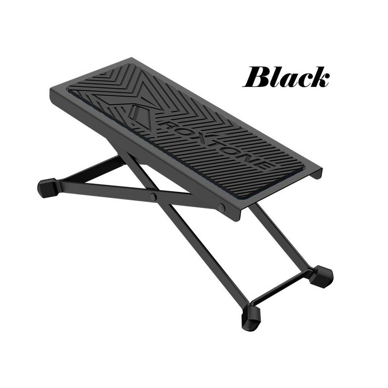 ROXTONE - Soporte Para Pie de Guitarrista - Negro