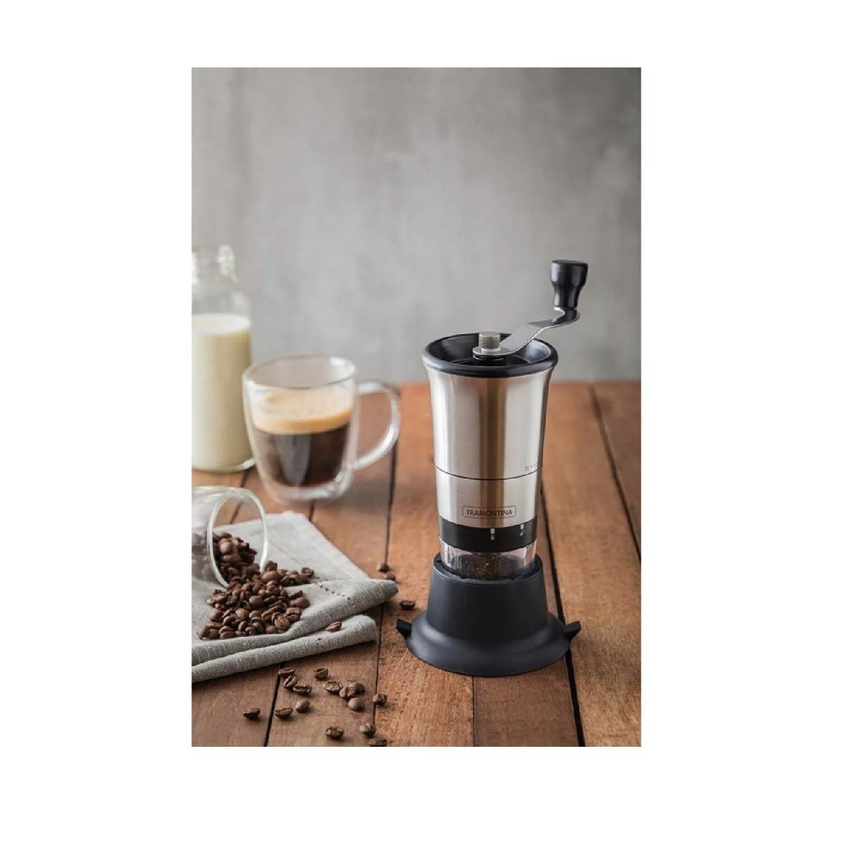 TRAMONTINA - Molinillo Para Café Tramontina Realce De Acero Inoxidable