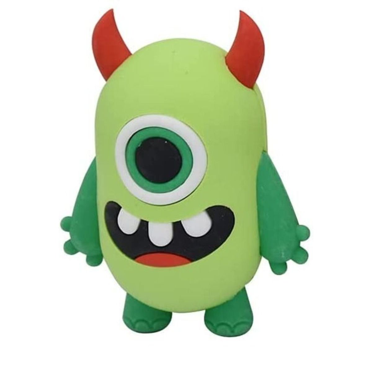 GENERICO - Borrador 3D de lápices - Animado - Modelo Alíen verde