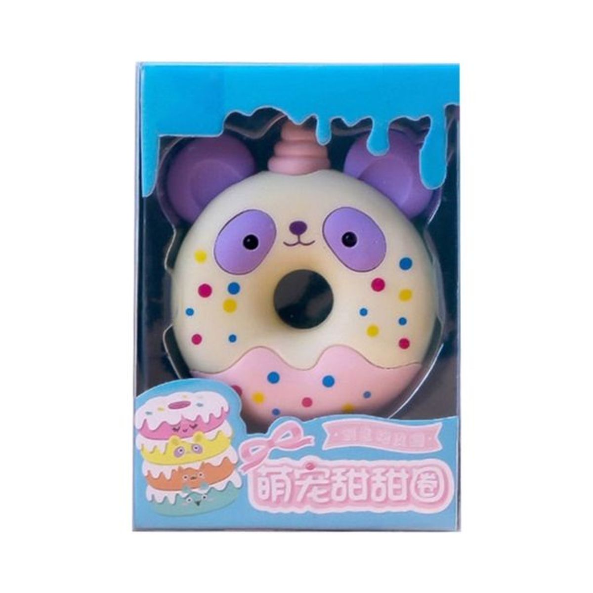 GENERICO - Goma Borrador En Forma De Dona Animalito - Osito