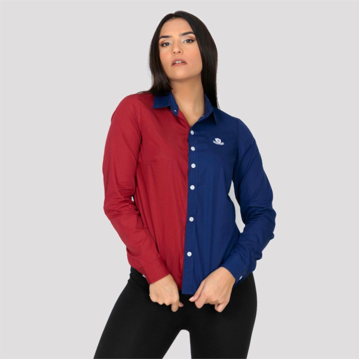 GENERICO - Blusa Manga Larga para Mujer Piero Biani de AlgodÃ³n Pima.