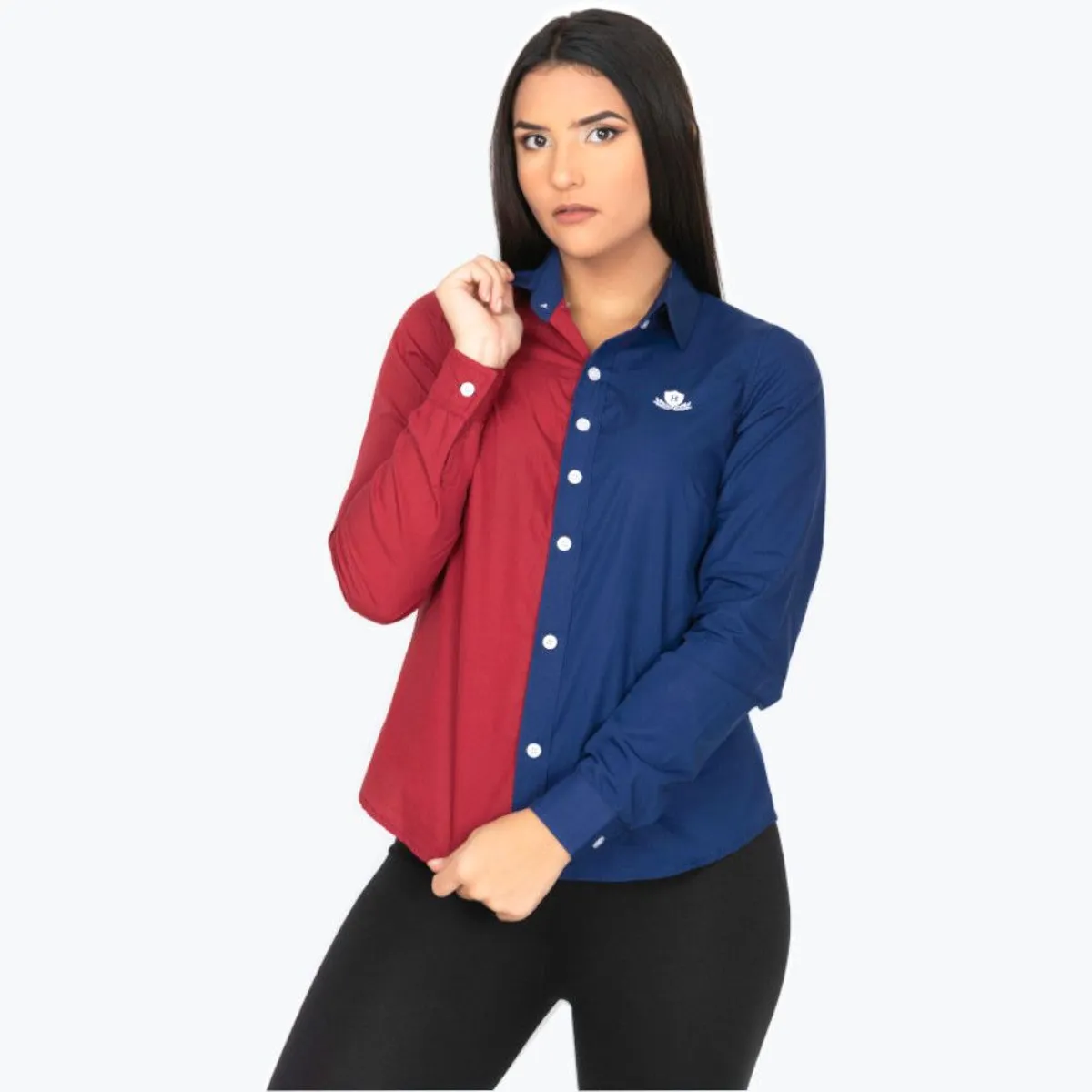 GENERICO - Blusa Manga Larga para Mujer Piero Biani de AlgodÃ³n Pima.