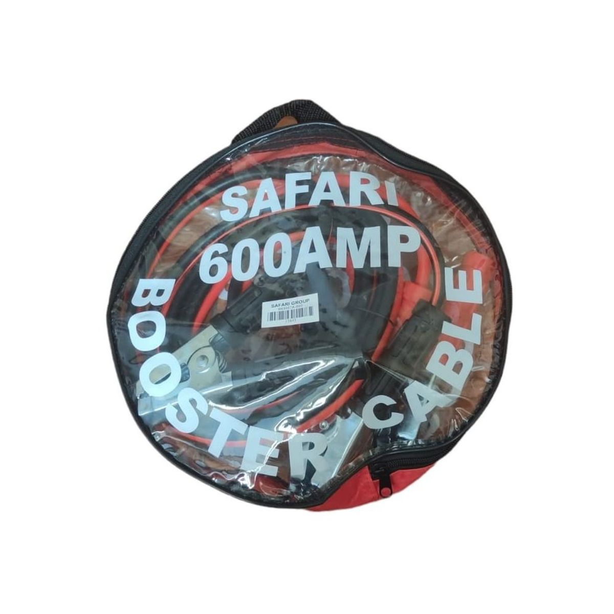 SAFARI - Cable para batería de auto 600A pinzas cocodrilo 250cm