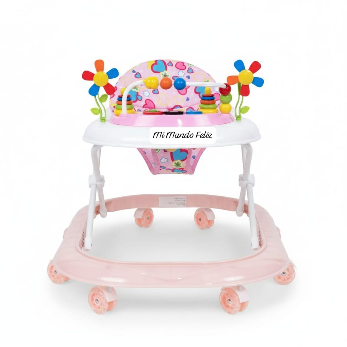 BABY - Andador para Bebe Musical Rosado Princess