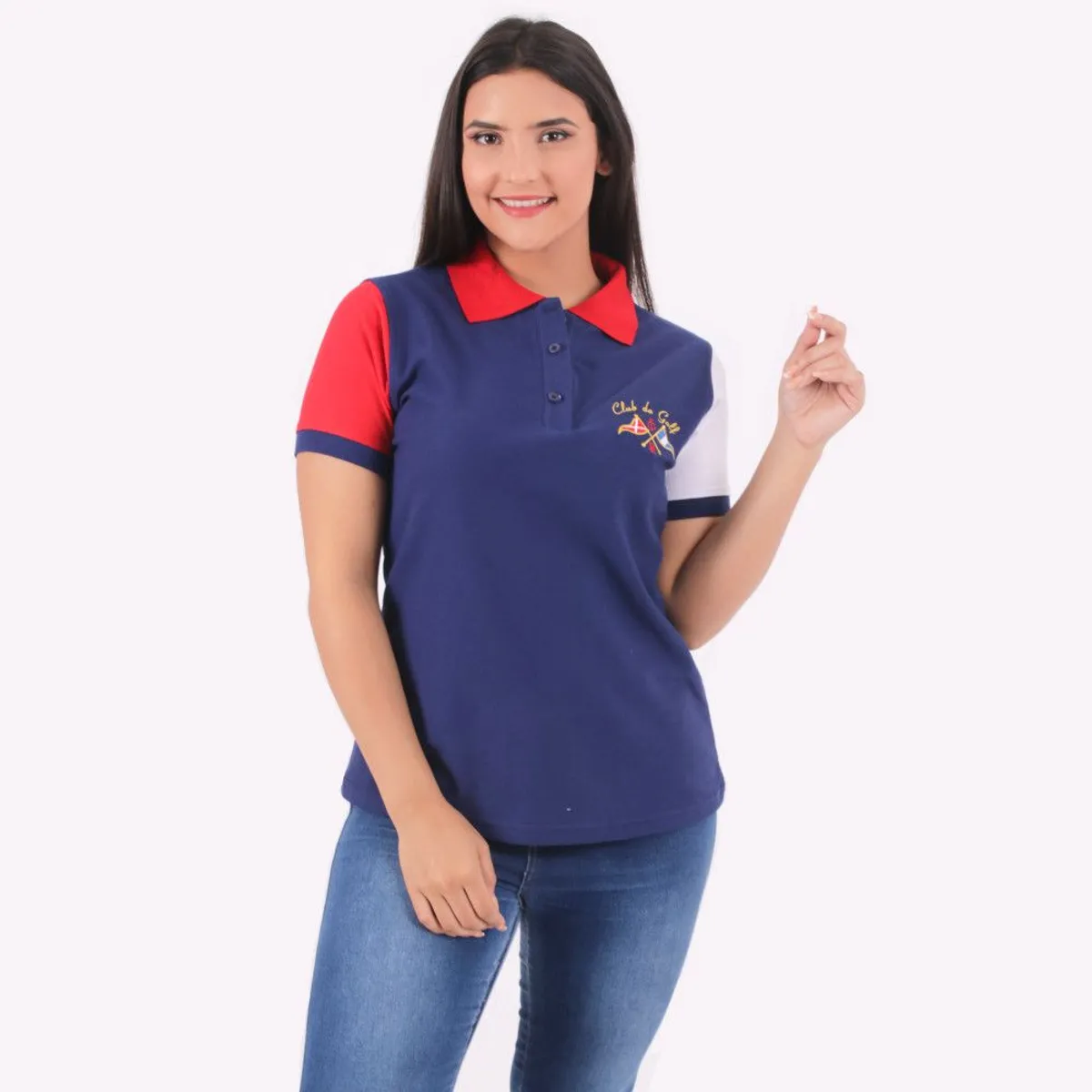 GENERICO - Polo Manga Corta Mujer Algodón Pique Piero Biani