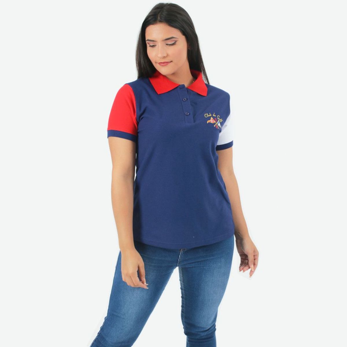 GENERICO - Polo Manga Corta Mujer Algodón Pique Piero Biani