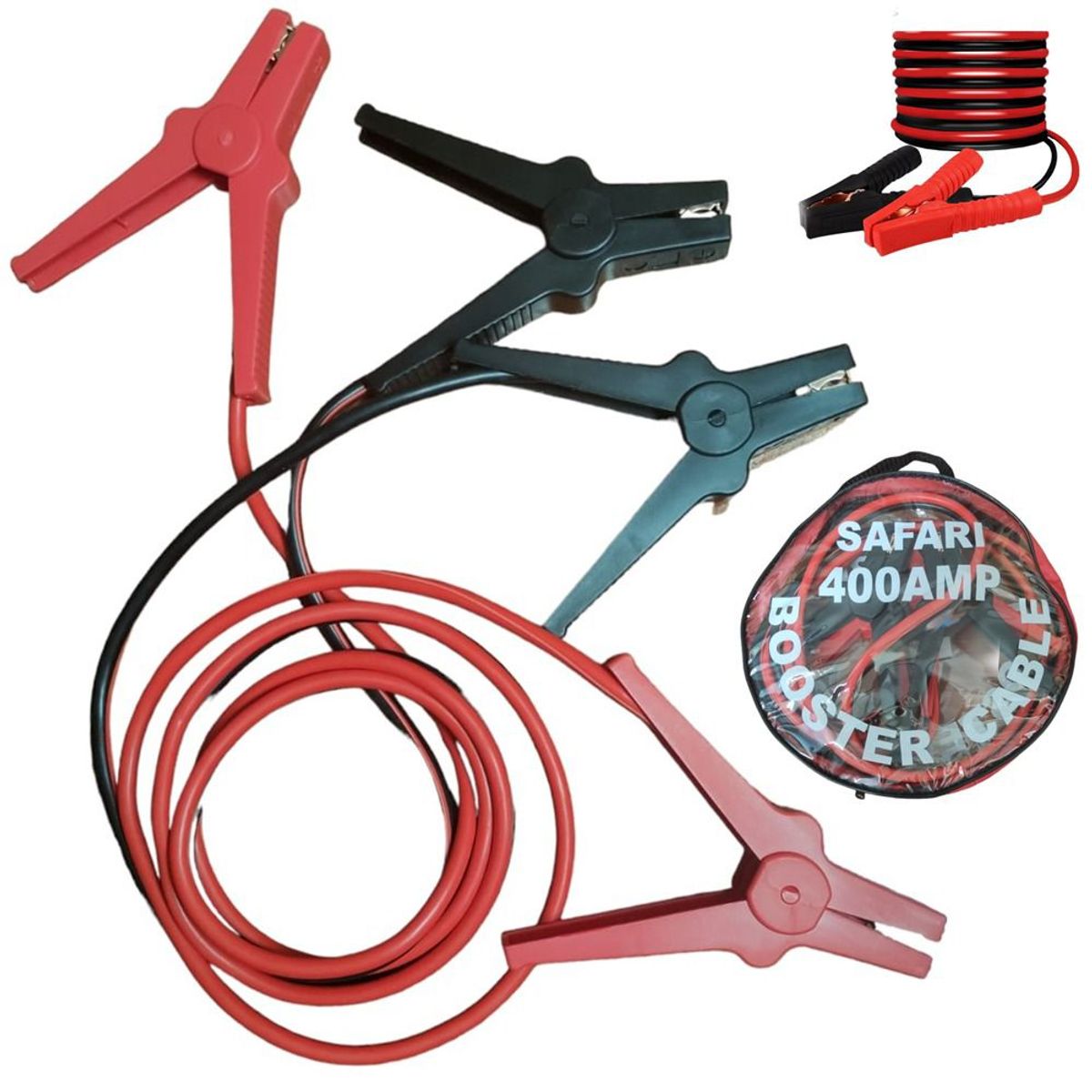 SAFARI - Cable para batería de auto 400A de 250 cm