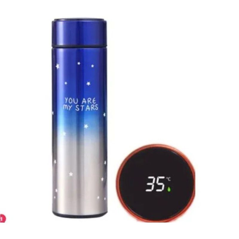 GENERICO - Termo Inteligente Smart 500 ML azul de CALIDAD