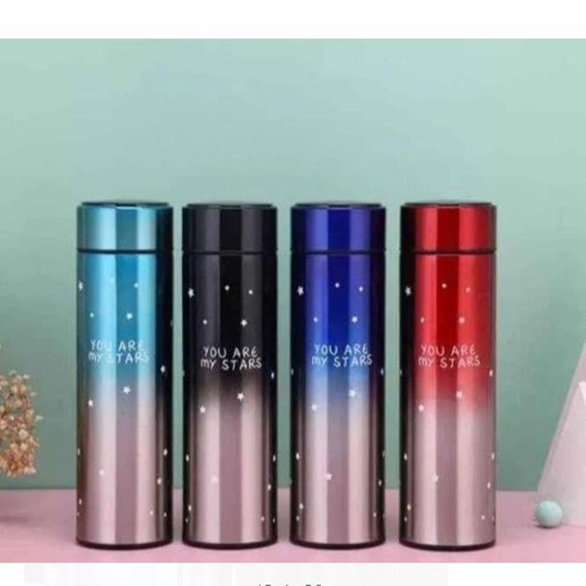 GENERICO - Termo Inteligente Smart 500 ML verde de CALIDAD