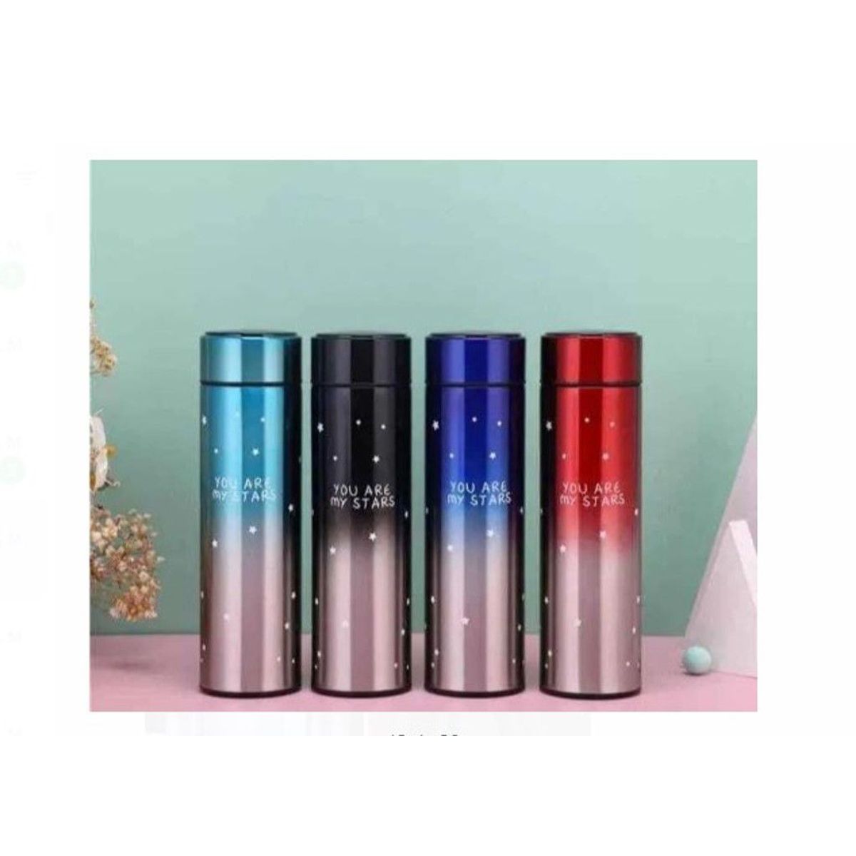 GENERICO - Termo Inteligente Smart 500 ML verde de CALIDAD