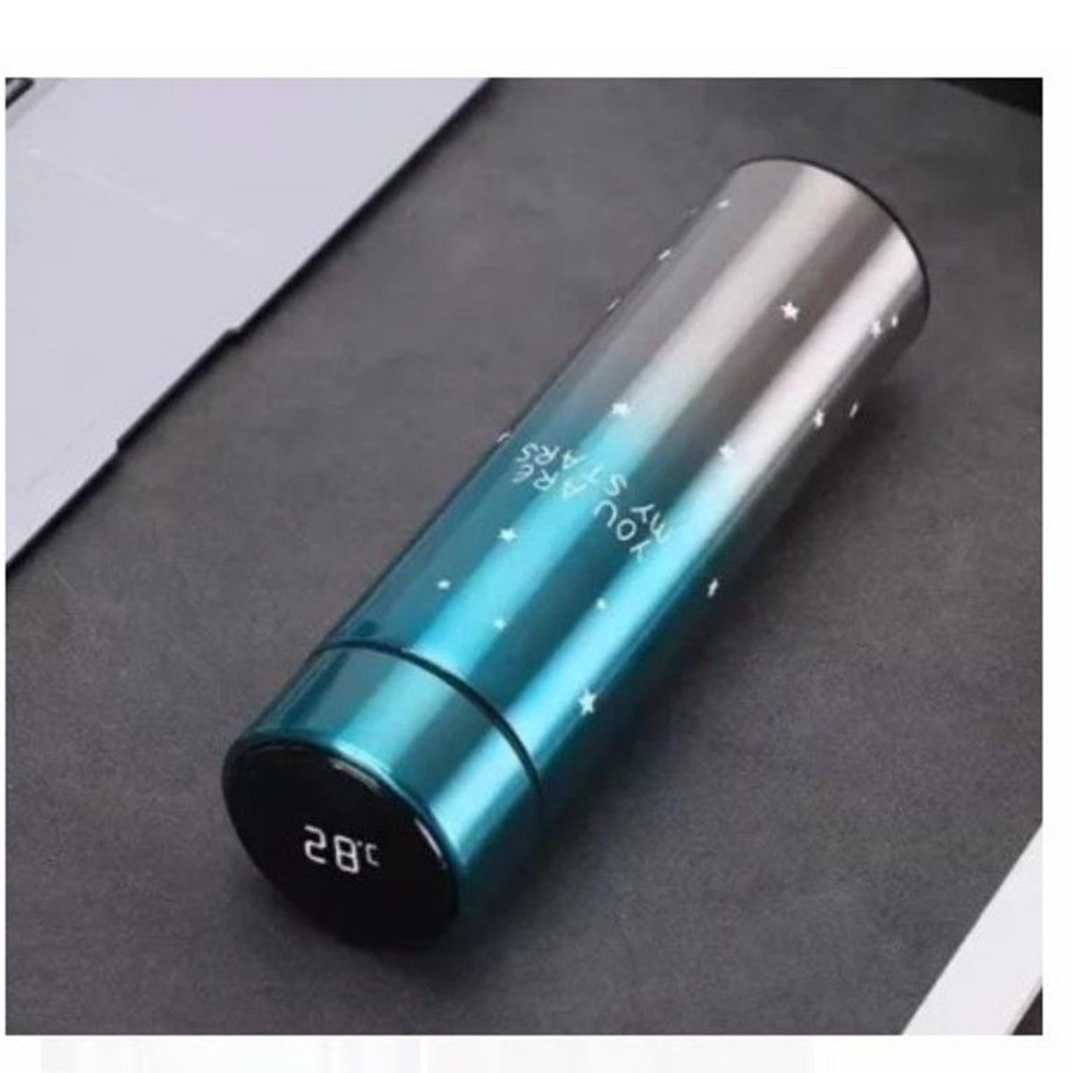 GENERICO - Termo Inteligente Smart 500 ML verde de CALIDAD