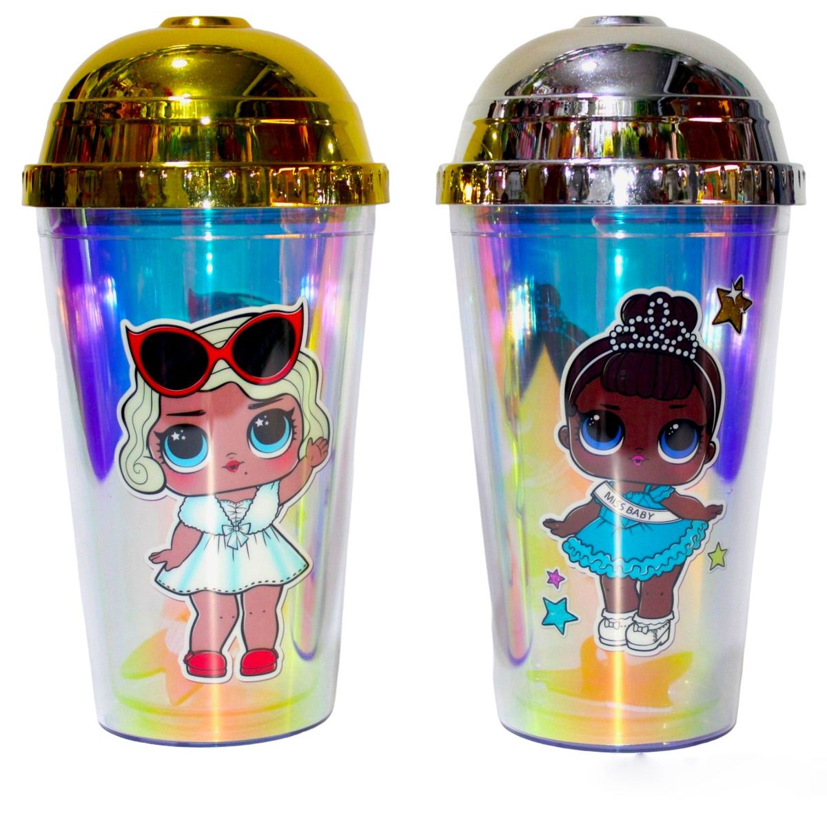 GENERICO - Tomatodo Vaso Botella Infantil LOL - Capacidad 650 ml