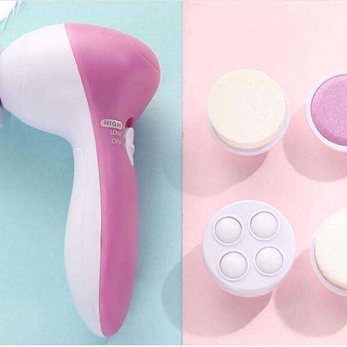 OEM - Masajeador Facial 5 En 1 + Lavado De Cara Cuidado De La Piel