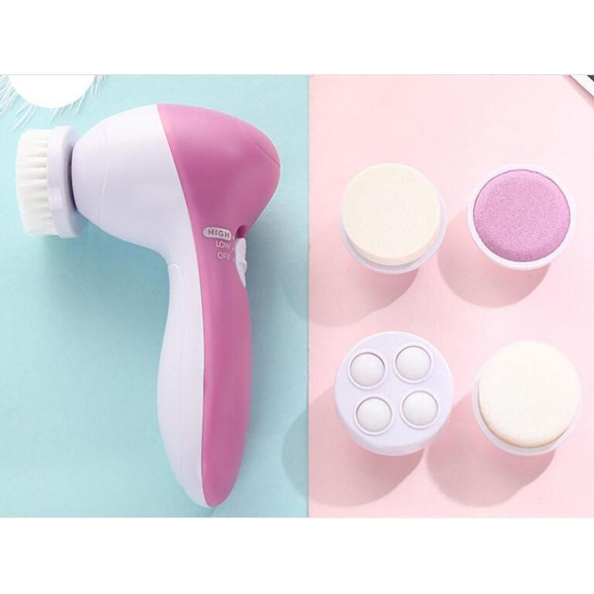 OEM - Masajeador Facial 5 En 1 + Lavado De Cara Cuidado De La Piel