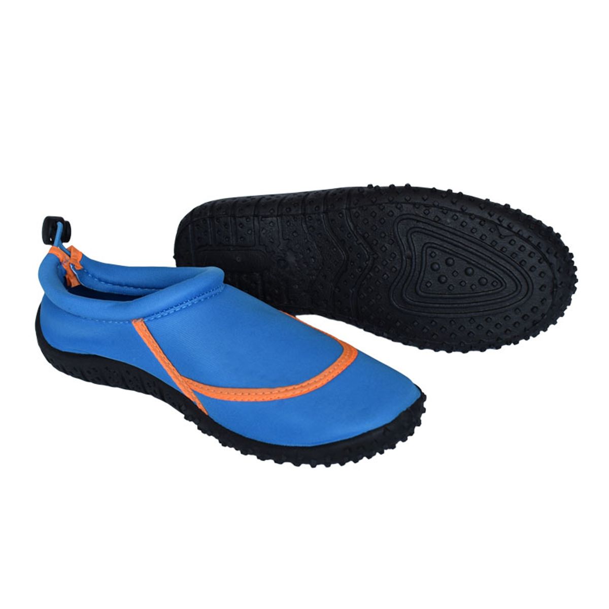 GENERICO - AQUASHOES - AQUA SHOES - ZAPATILLAS DE AGUA MANCORA AZULINO NARANJA