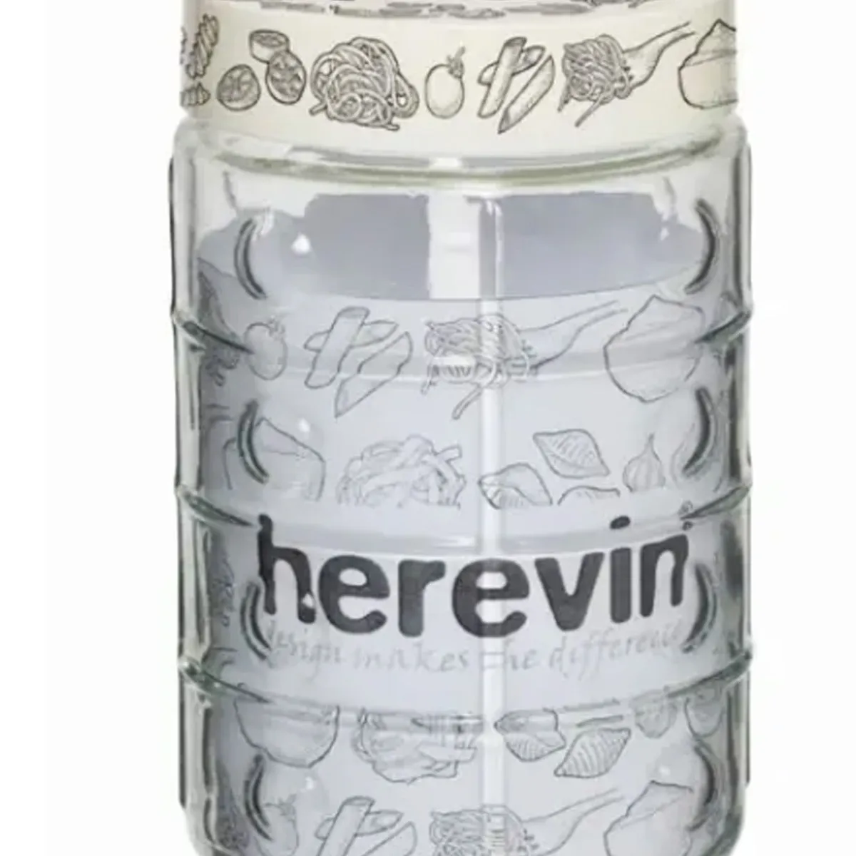 GENERICO - Frasco, Envase, Recipiente, Tapa Deco Pastas 1,700