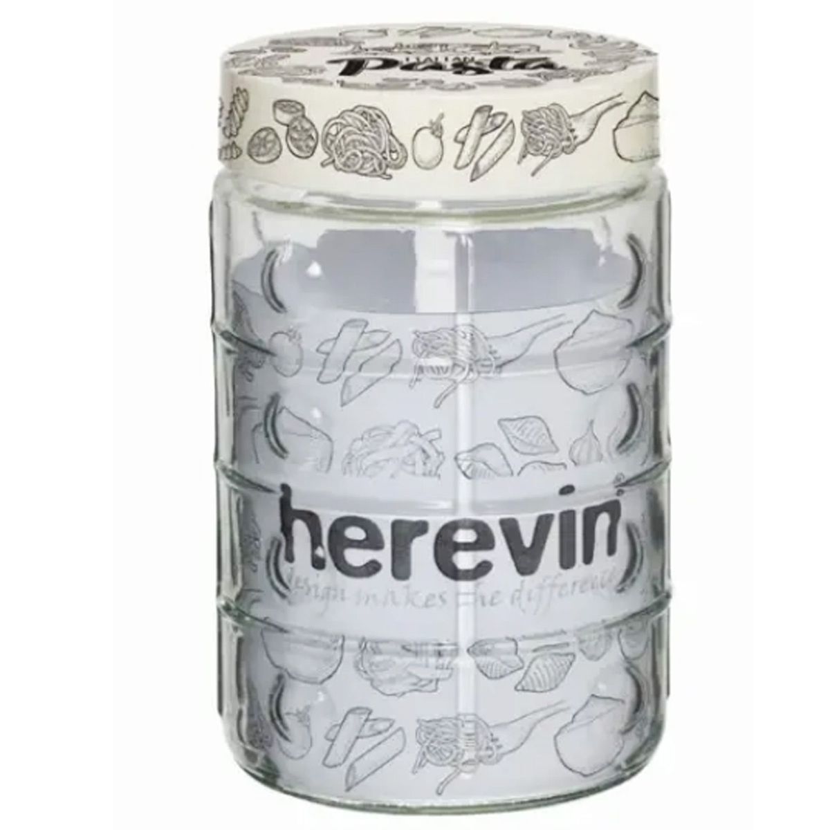 GENERICO - Frasco, Envase, Recipiente, Tapa Deco Pastas 1,700