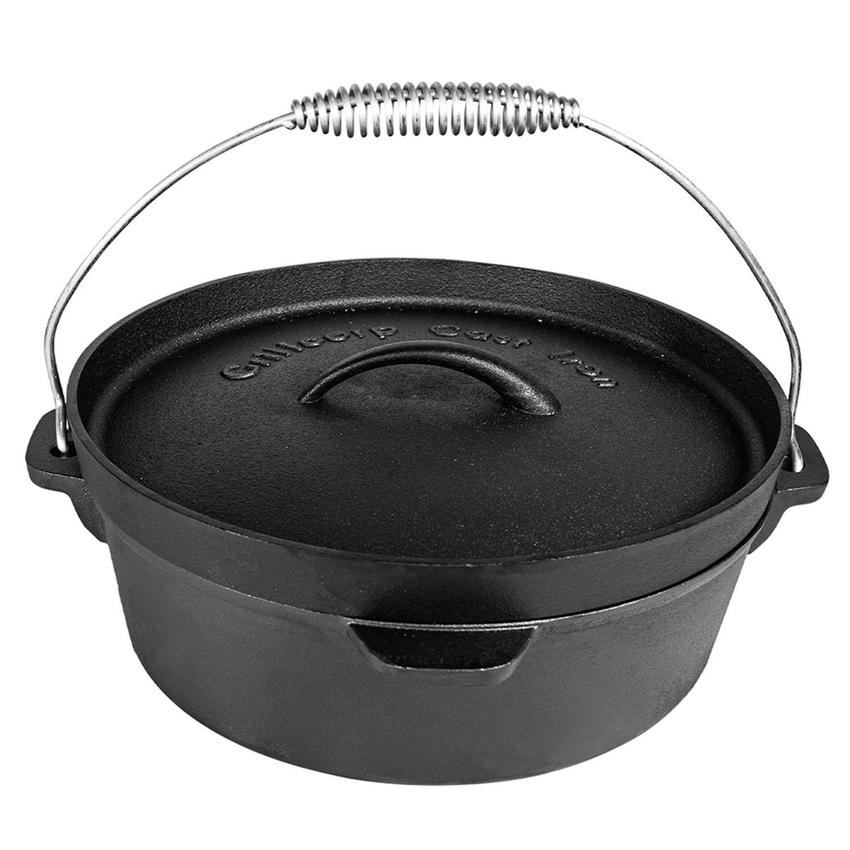 GRILLCORP - Olla Holandesa de Hierro Fundido 6QT