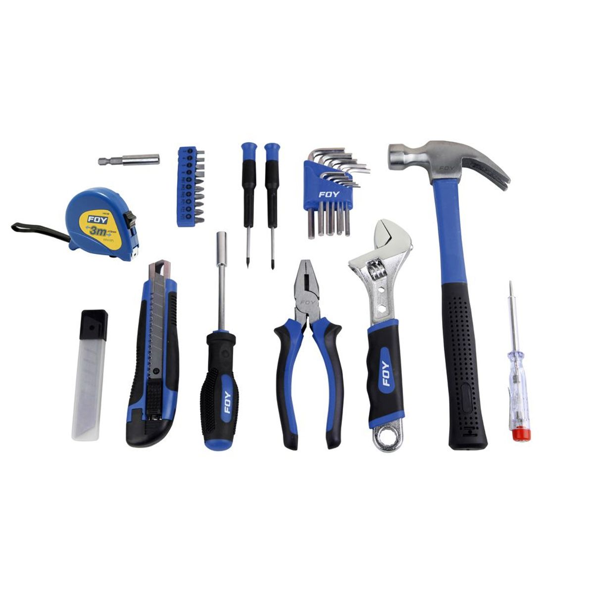 SURTEK - JUEGO COMBINADO DE 41 PIEZAS MARCA FOY - SURTJHF07