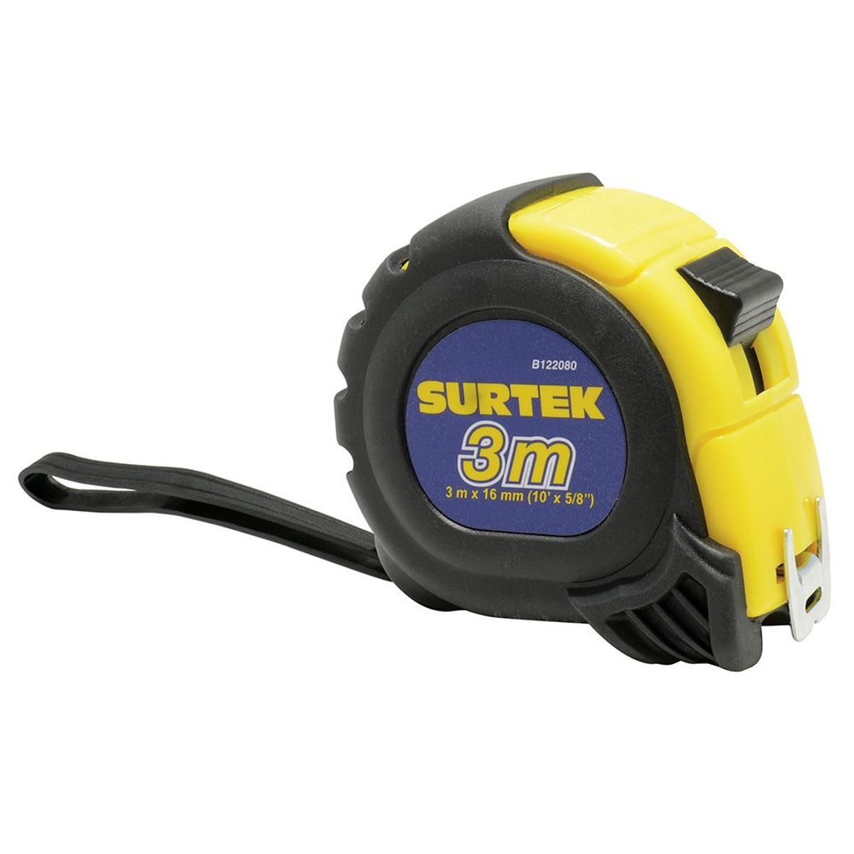 SURTEK - FLEXÓMETRO ANTI-IMPACTO 3 mts x  5/8"  SURTEK - SURTB122080