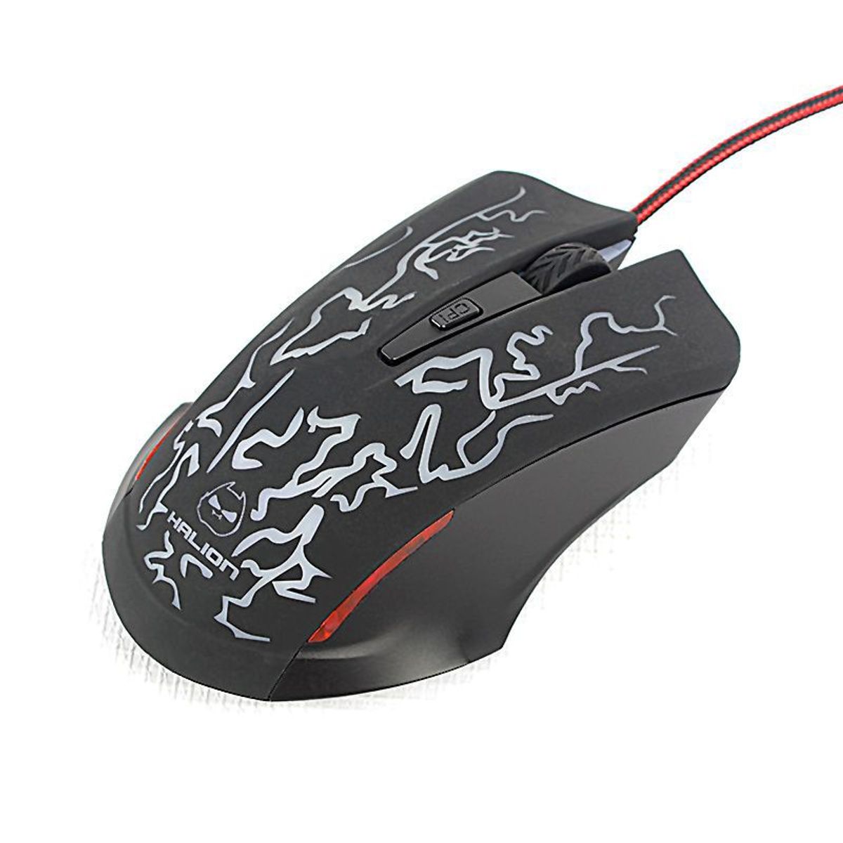 HALION - MOUSE GAMER 6 BOTONES DPI 3600 7 COLORES HALION HA-M930 ASGARD