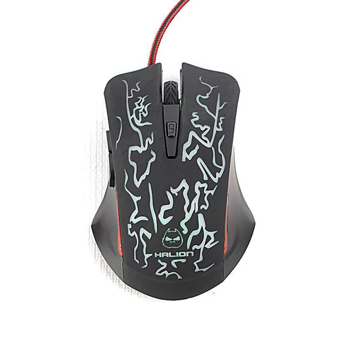 HALION - MOUSE GAMER 6 BOTONES DPI 3600 7 COLORES HALION HA-M930 ASGARD