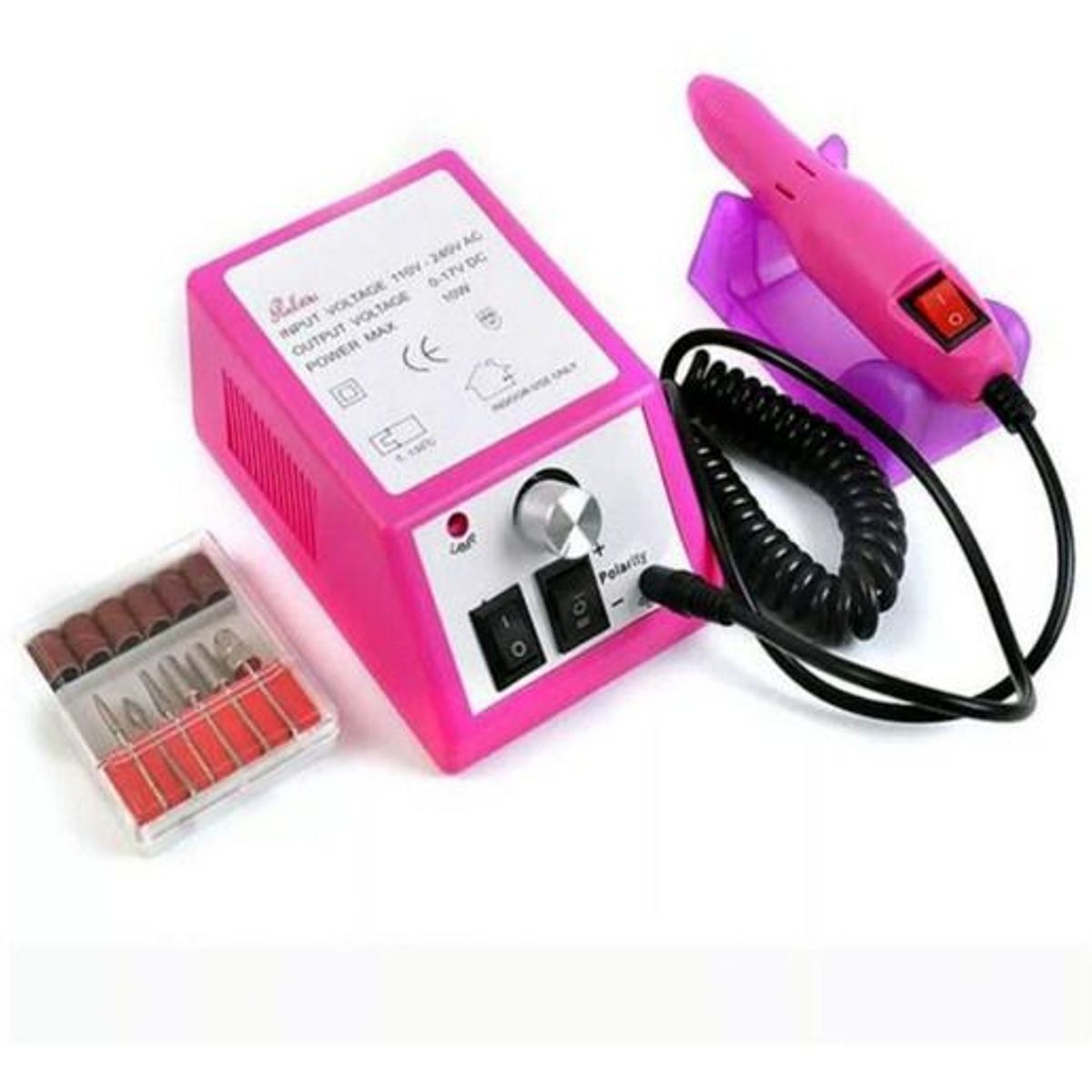 OEM - Set Manicure y Pedicure Pulidor de Uñas Drill 20000RPM