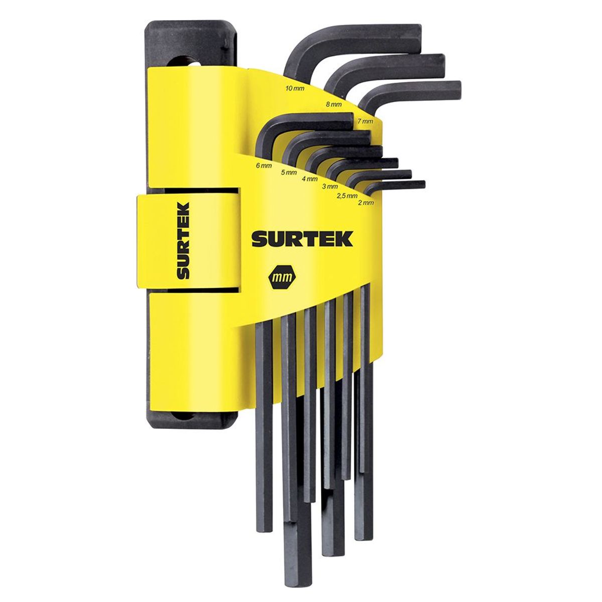 SURTEK - JUEGO DE LLAVES HEXAGONALES «L» MÉTRICAS SURTEK - SURTALLFH9M