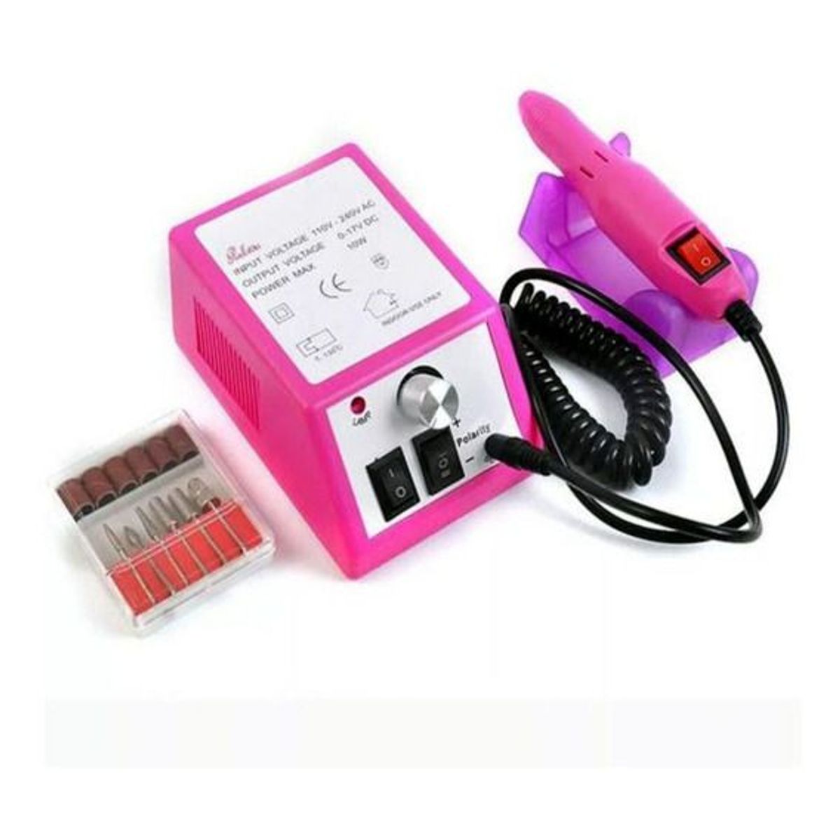 OEM - Set Manicure y Pedicure Pulidor de Uñas Drill 20000RPM