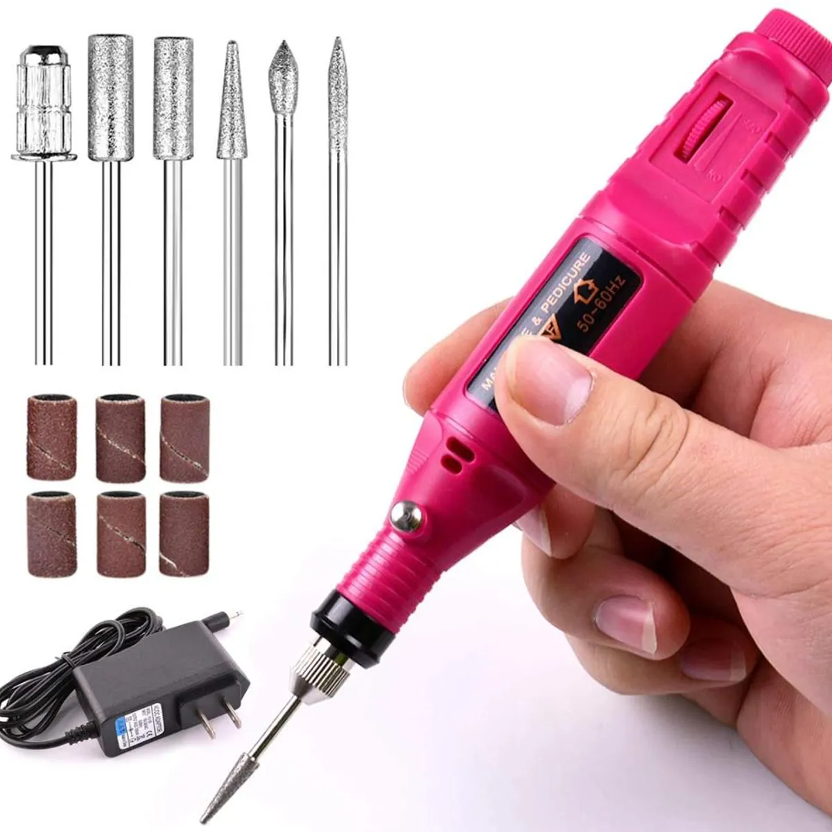 OEM - Pulidor de Uñas Eléctrico Regulable Manicura Pedicura