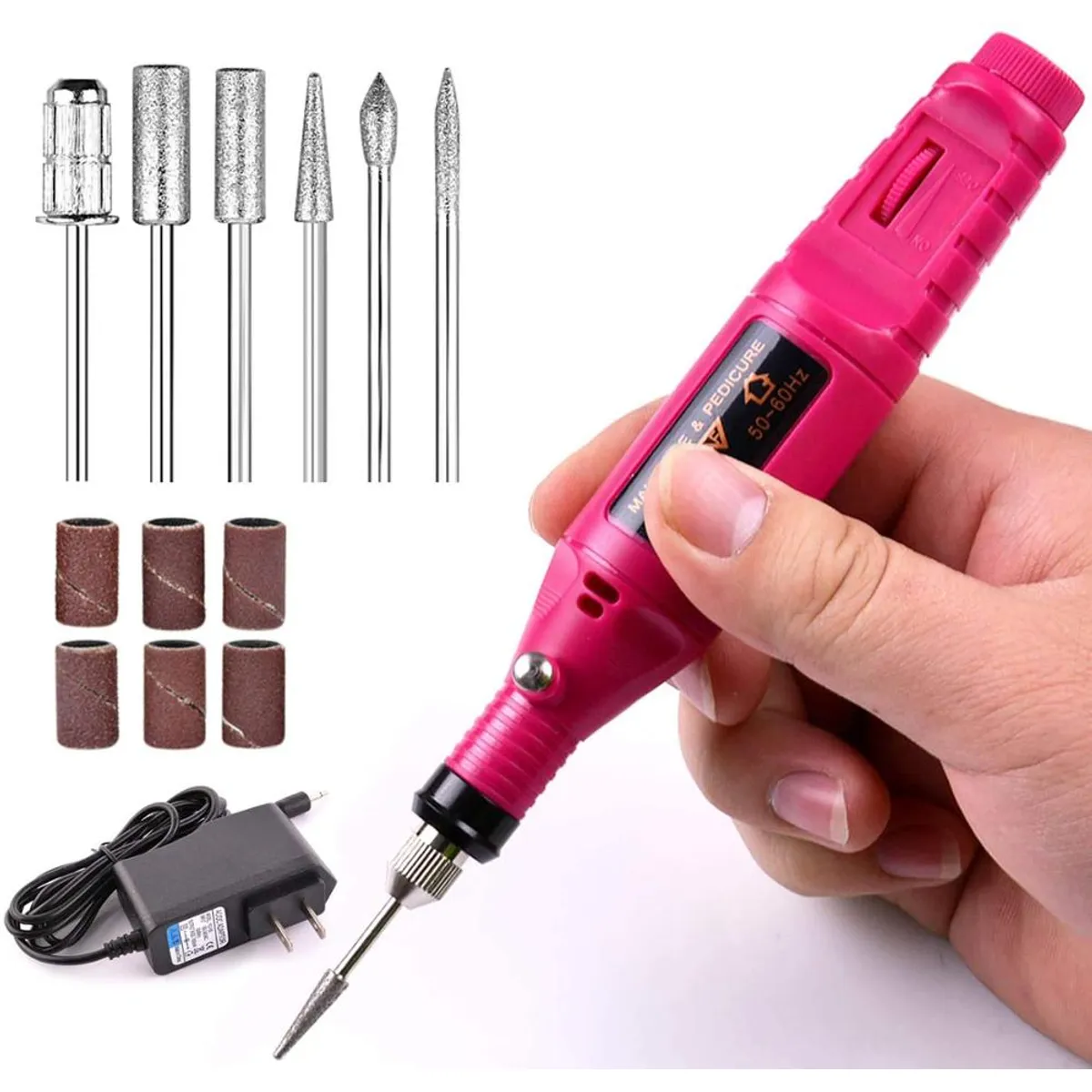 OEM - Pulidor de Uñas Eléctrico Regulable Manicura Pedicura