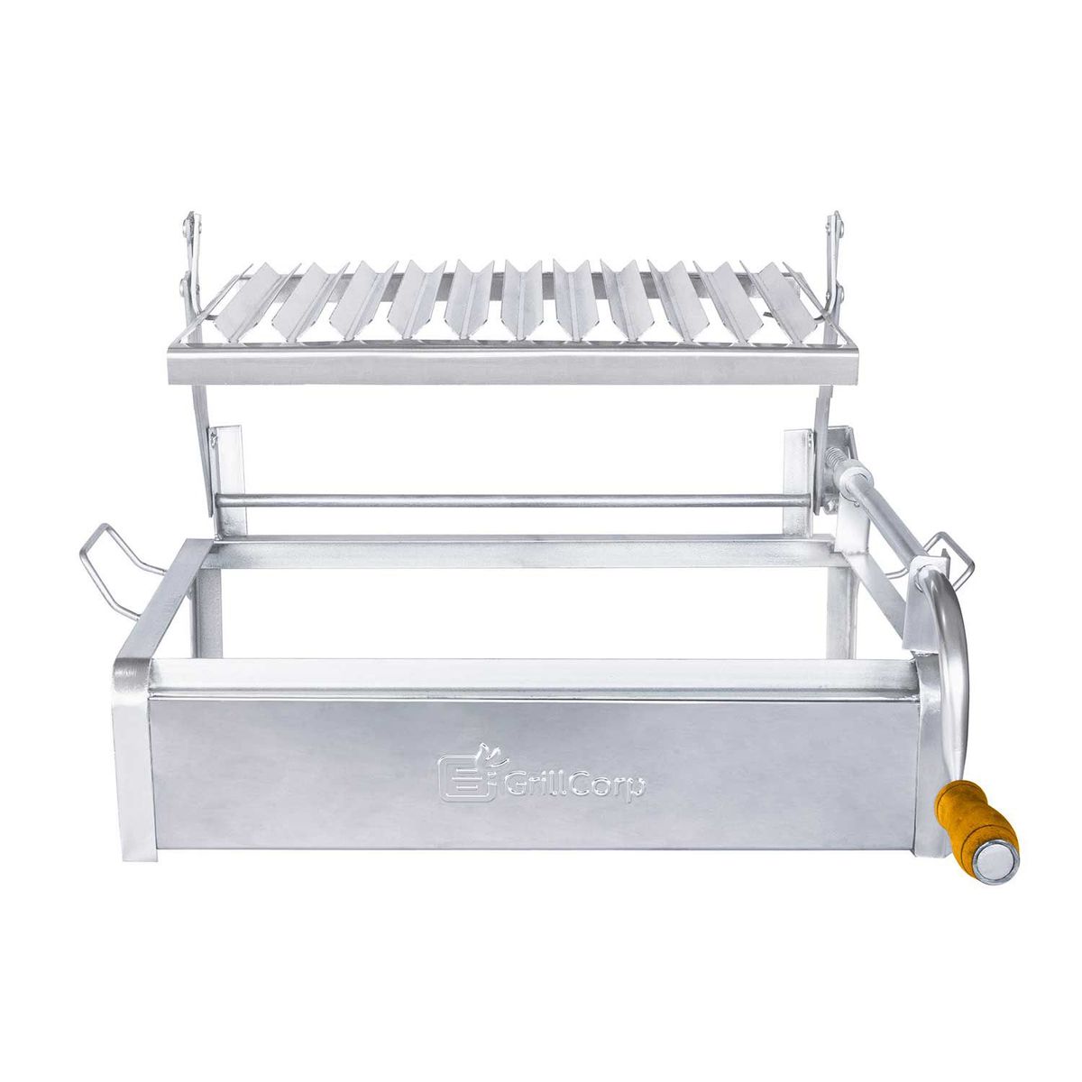 GRILLCORP - Parrilla Junior con Sistema de Levante Mixta