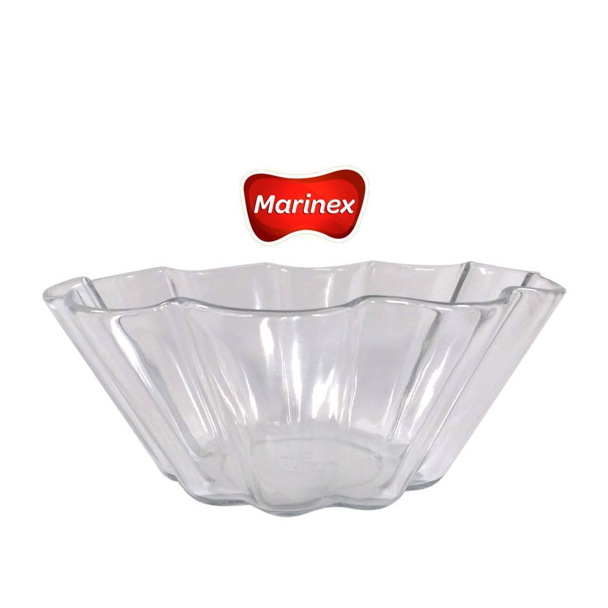 MARINEX - Fuente Refractorio de Pyrex Brioche de Vidrio Templado - Marinex 1300 ml