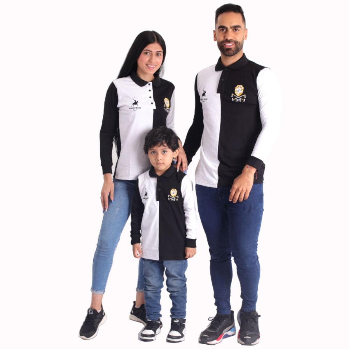 GENERICO - Polo Camisero Manga Larga NiÃ±o AlgodÃ³n Jersey Piero Biani