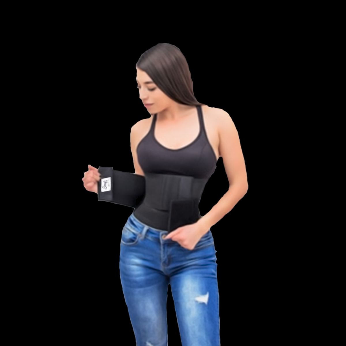 GENERICO - Faja de 3 Velcros Moldeadora de Cintura