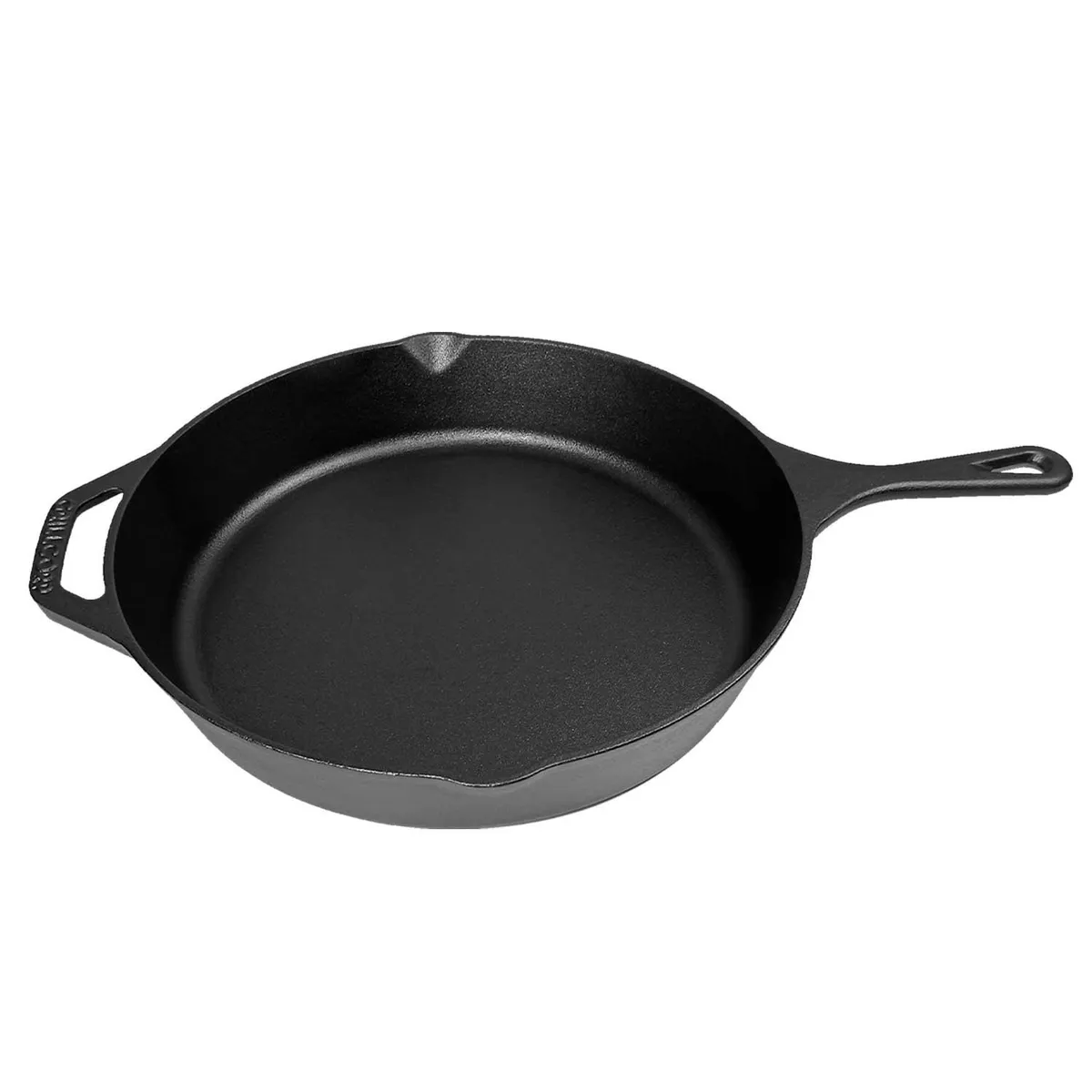 GRILLCORP - Sartén N°30HF  Tapa de Vidrio Templado  Mango de Goma