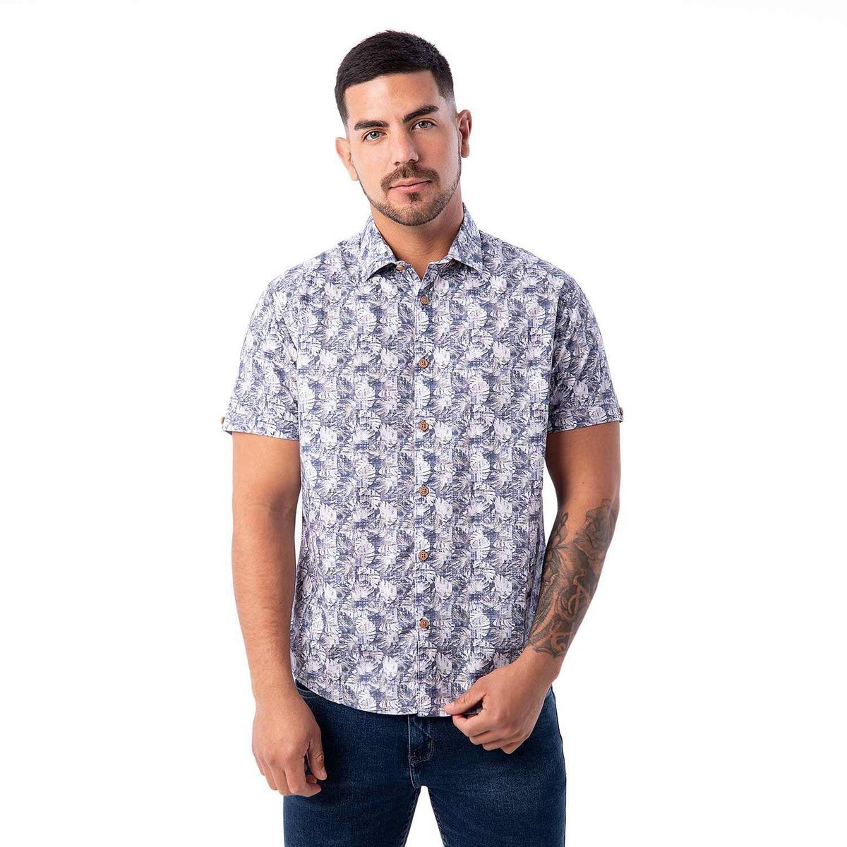 PIONIER - Camisa Moda Popelina Doruhk Hombre