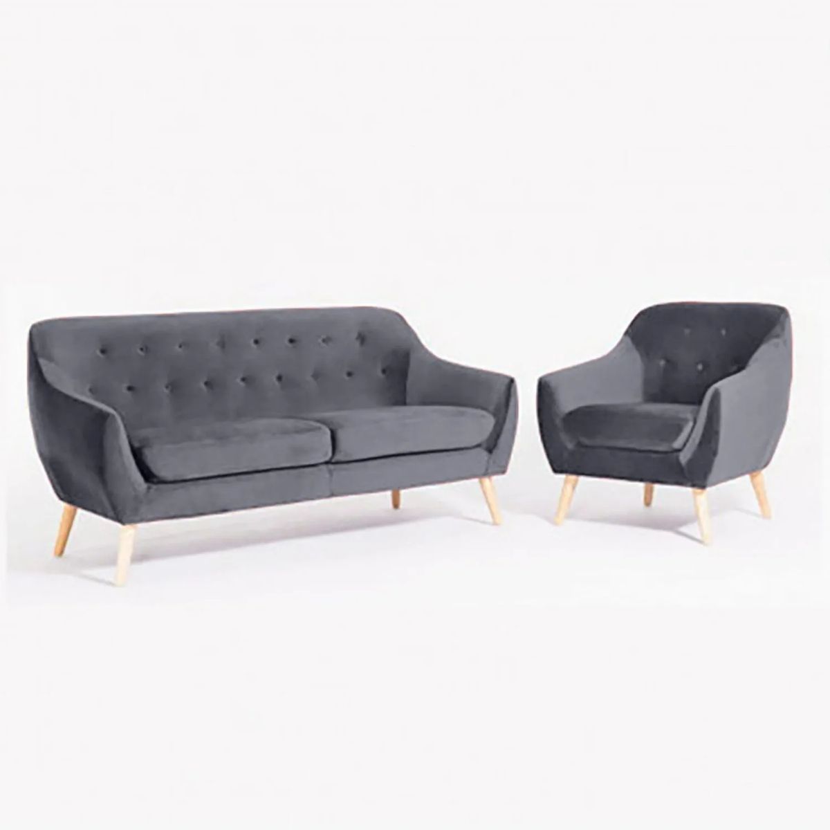 GENERICO - Juego Vintage Dakar 3-1 Cuerpos Gris Plata