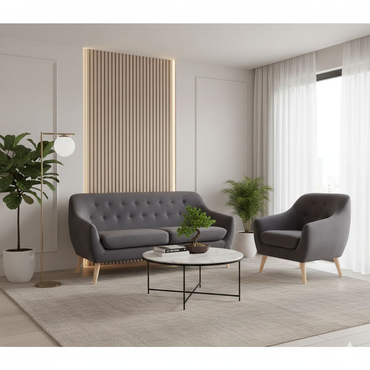 GENERICO - Juego Vintage Dakar 3-1 Cuerpos Gris Plata