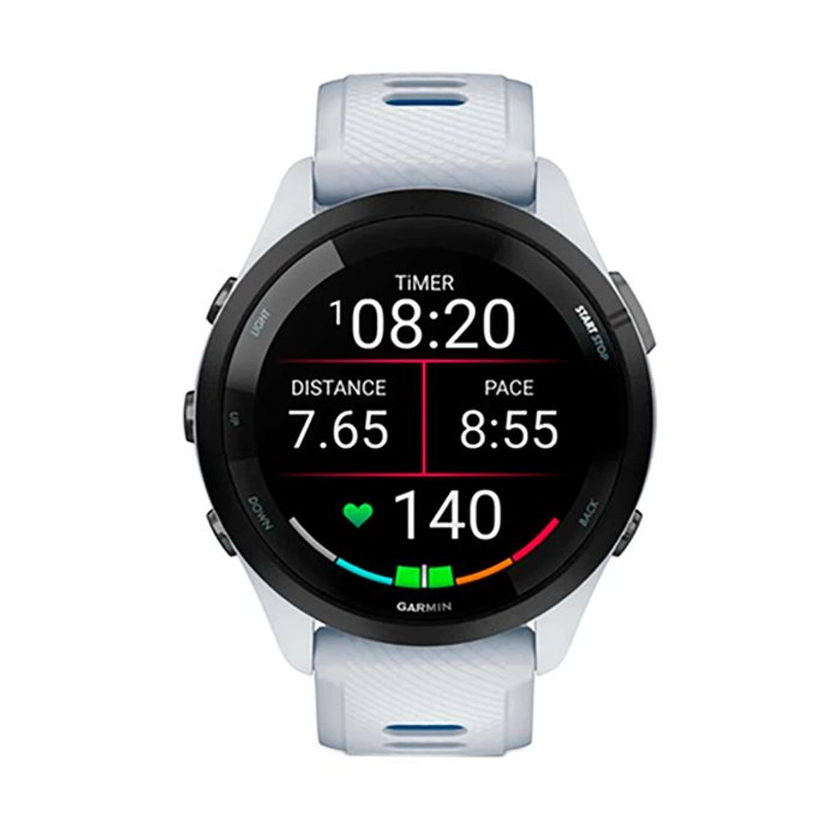GARMIN - Smartwatch Garmin Forerunner 265 Musica Blanco Running Deporte GPS Fitness