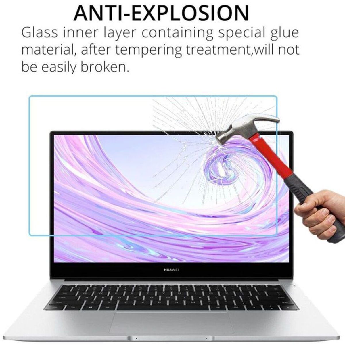 GENERICO - Protector de Pantalla para Huawei Matebook D15