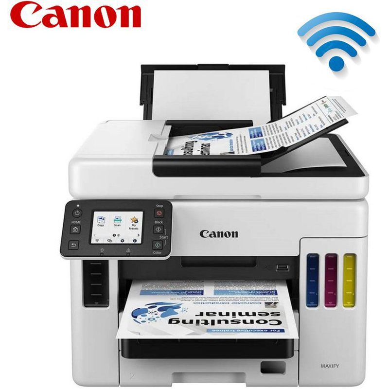 CANON - Impresora Canon maxify GX7010 Multifuncional Fax Wifi Lan Usb