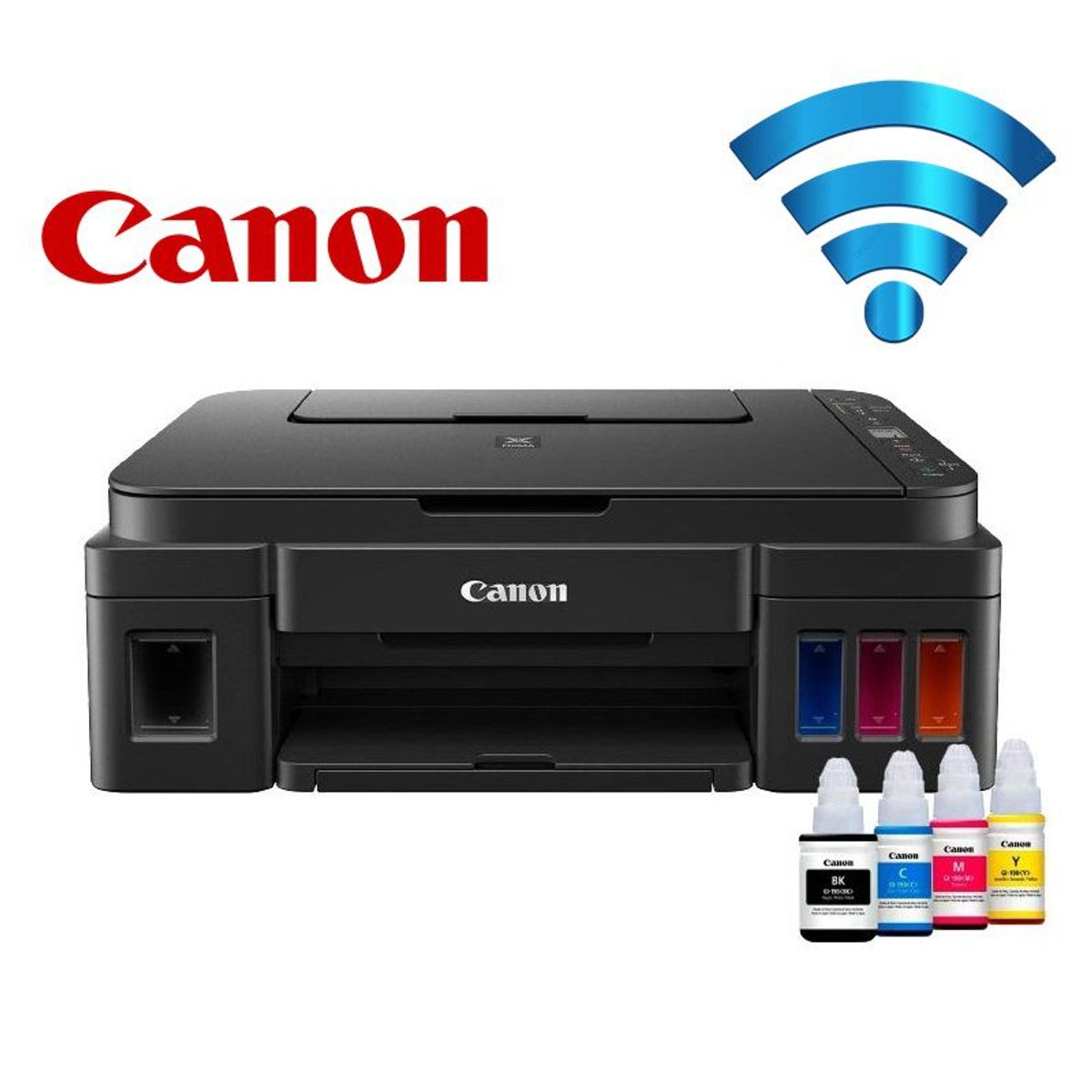CANON - Impresora multifuncional Canon pixma G3110 con wifi de tinta continua