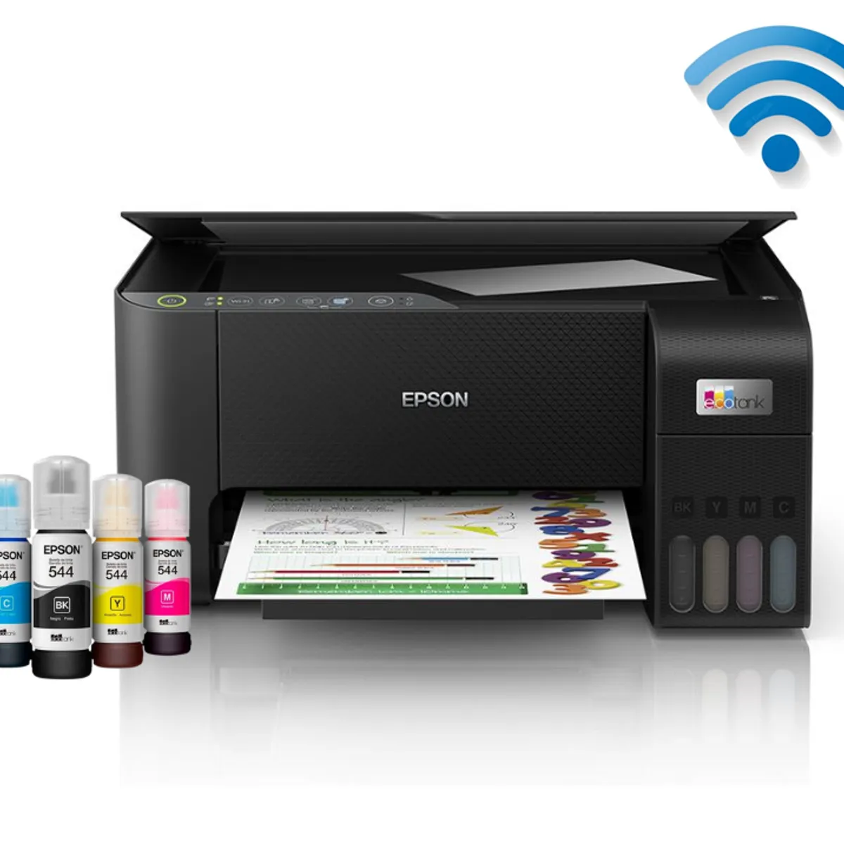 EPSON - Impresora Epson L3250 Imprime, Escanea, Copias, Wi-fi  Usb