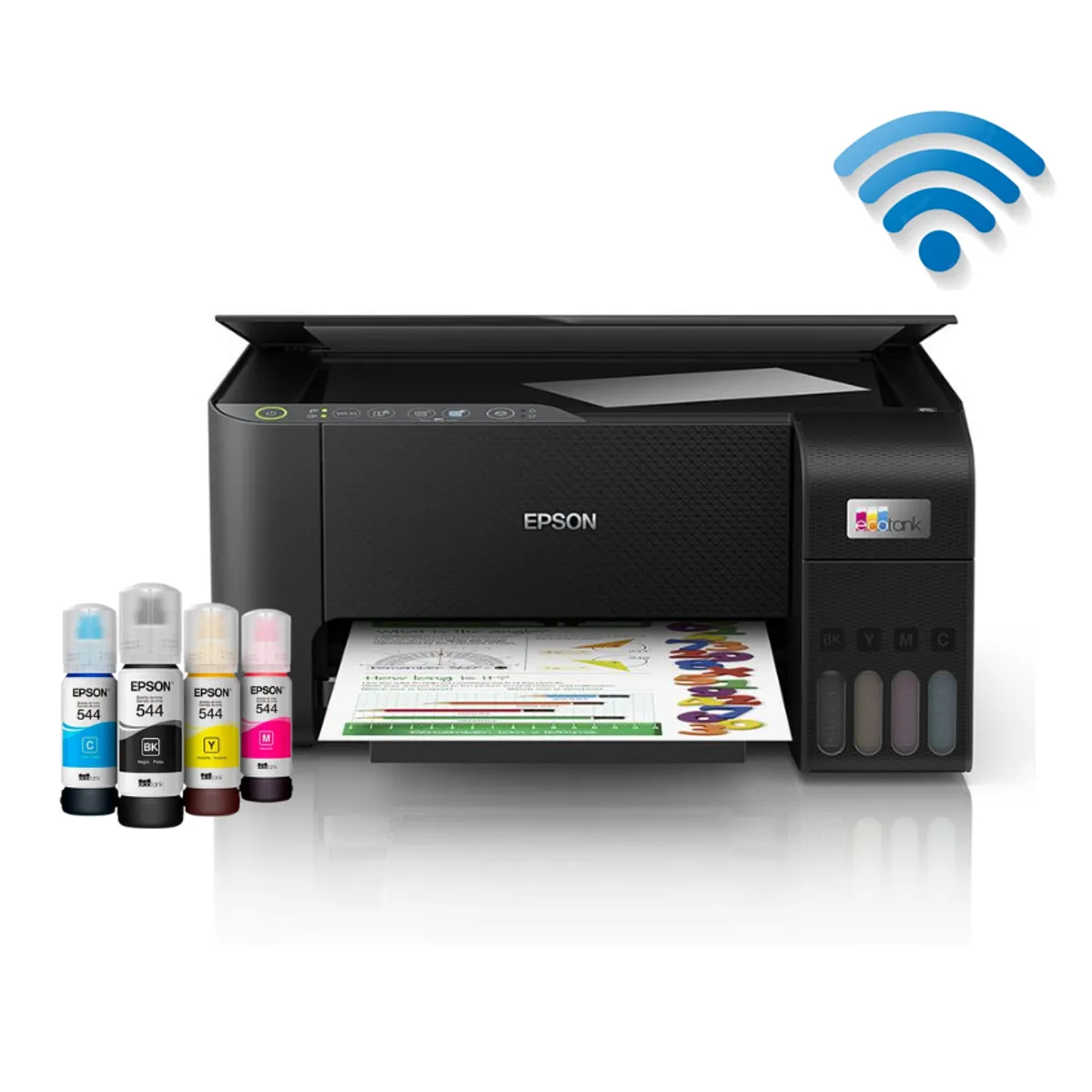 EPSON - Impresora Epson L3250 Imprime, Escanea, Copias, Wi-fi  Usb