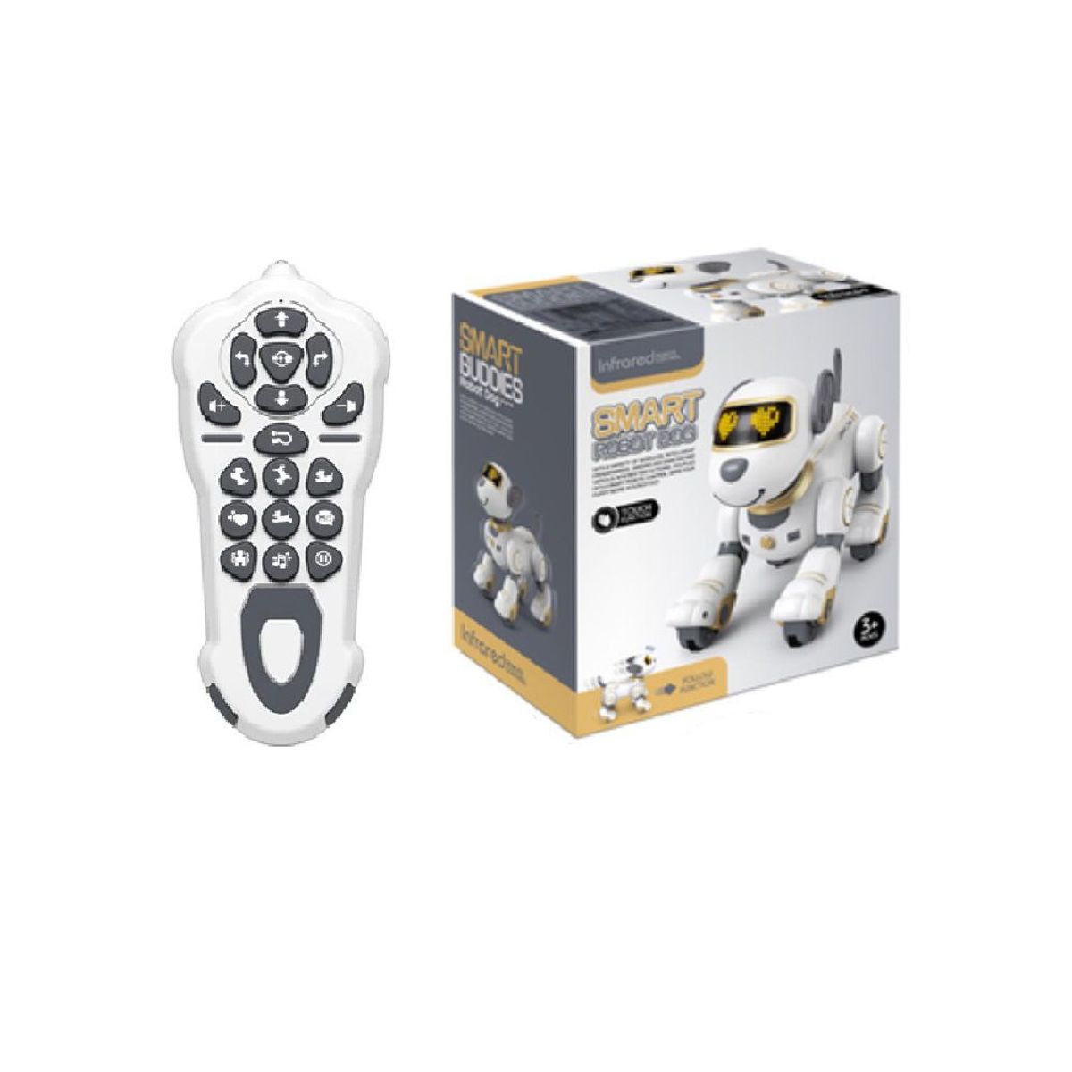 GENERICO - Perro Robot Smart BG1533 teledirigido para