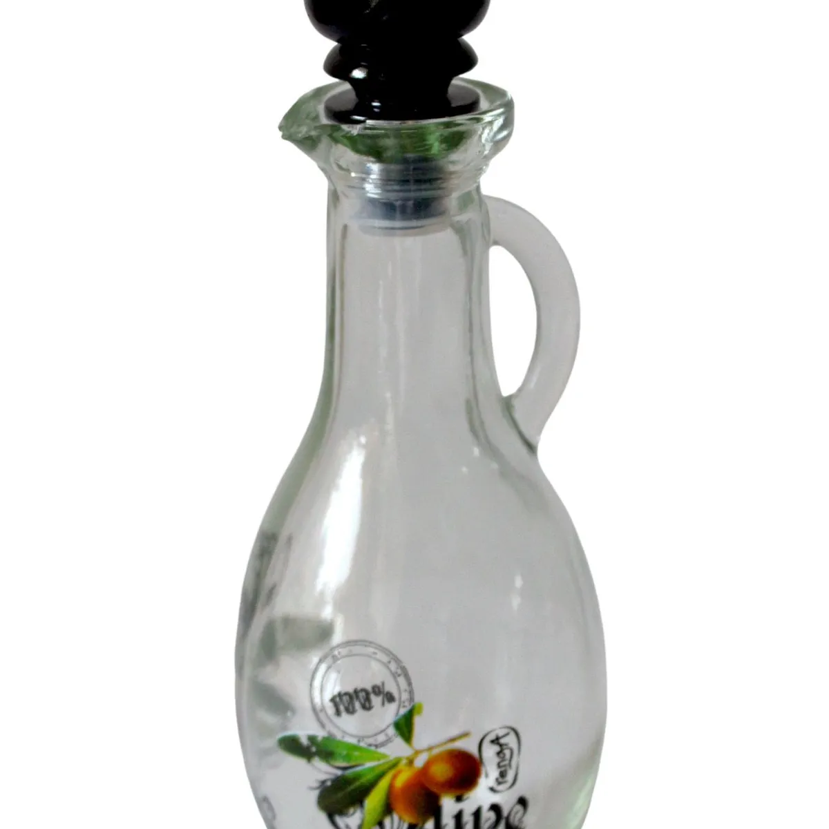 GENERICO - Juego de Aceitero Oliva Vinagrera c/Asa  250 ml c/u